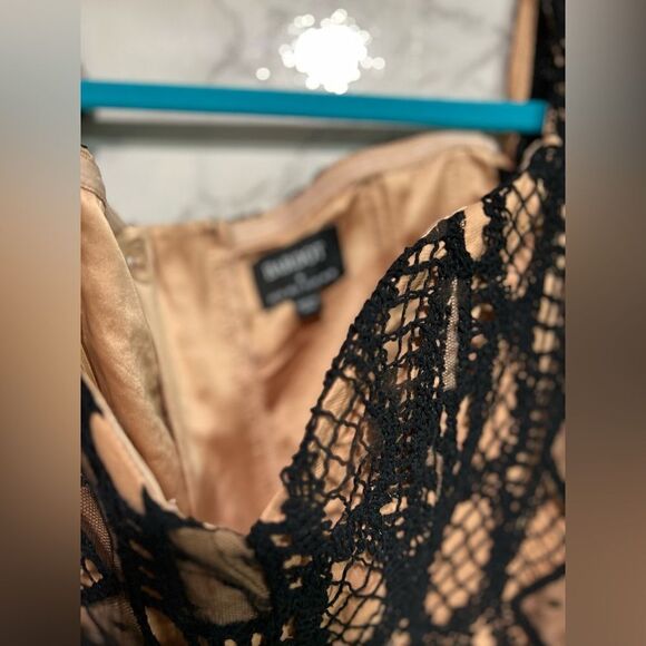 Bardot Zendaya Mini Lace Dress In Black - Picture 6 of 13